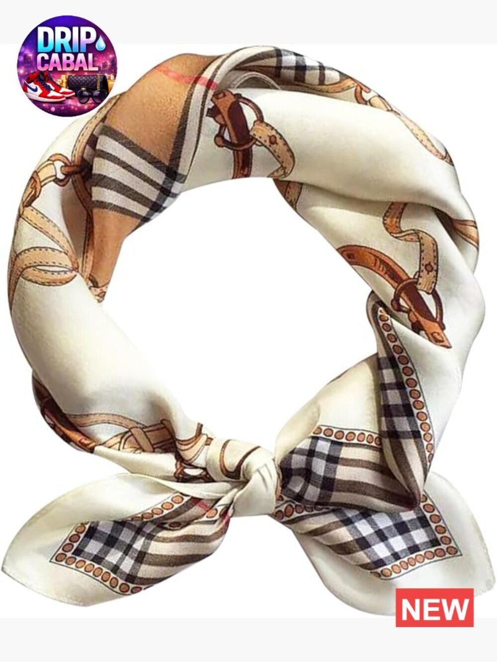 Satin Bandana Head Scarf for Women Lightweight Fashion Wrap Hair Accessory